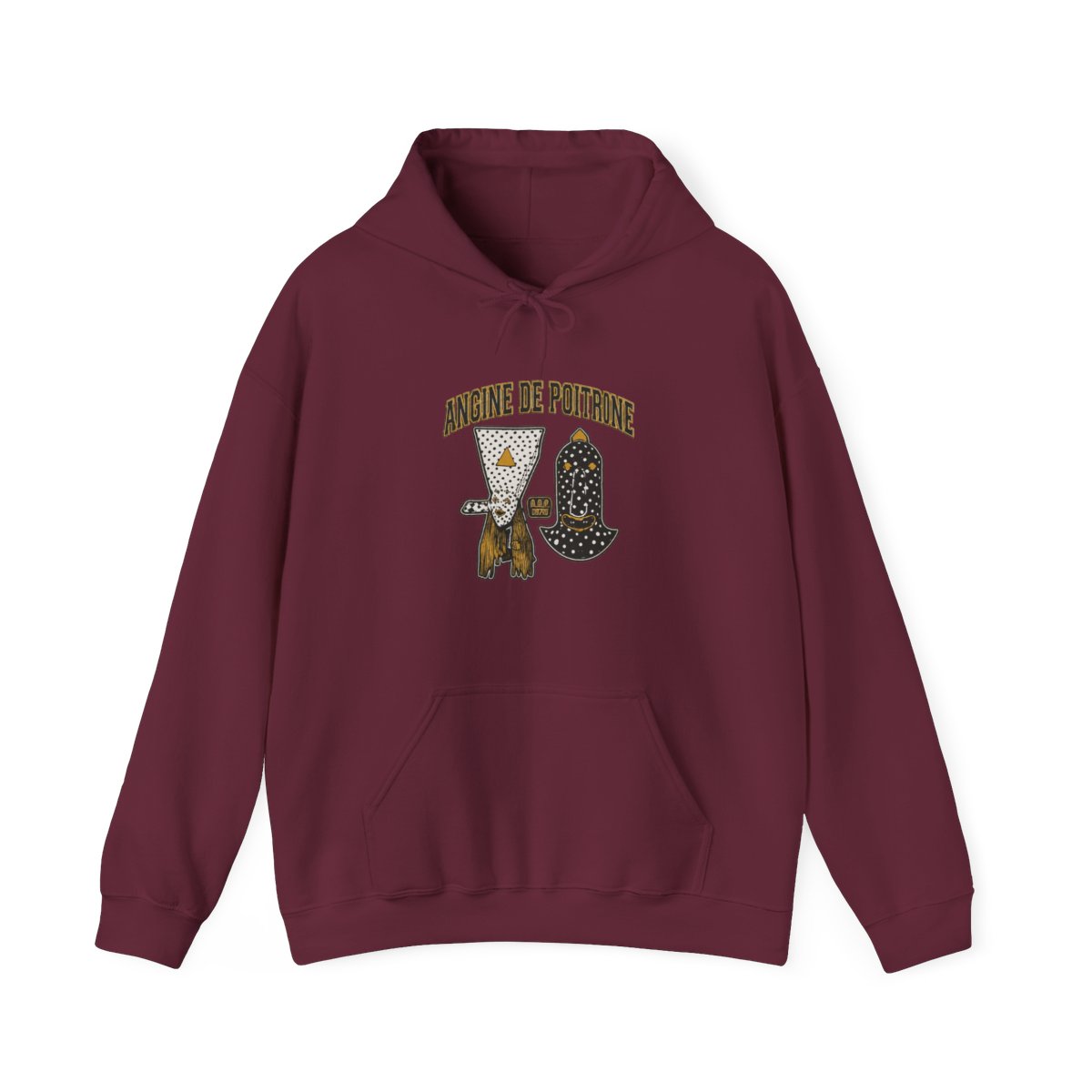 Angine De Poitrine Design - Premium Style Hoodie - alternate angle 5, merchandise