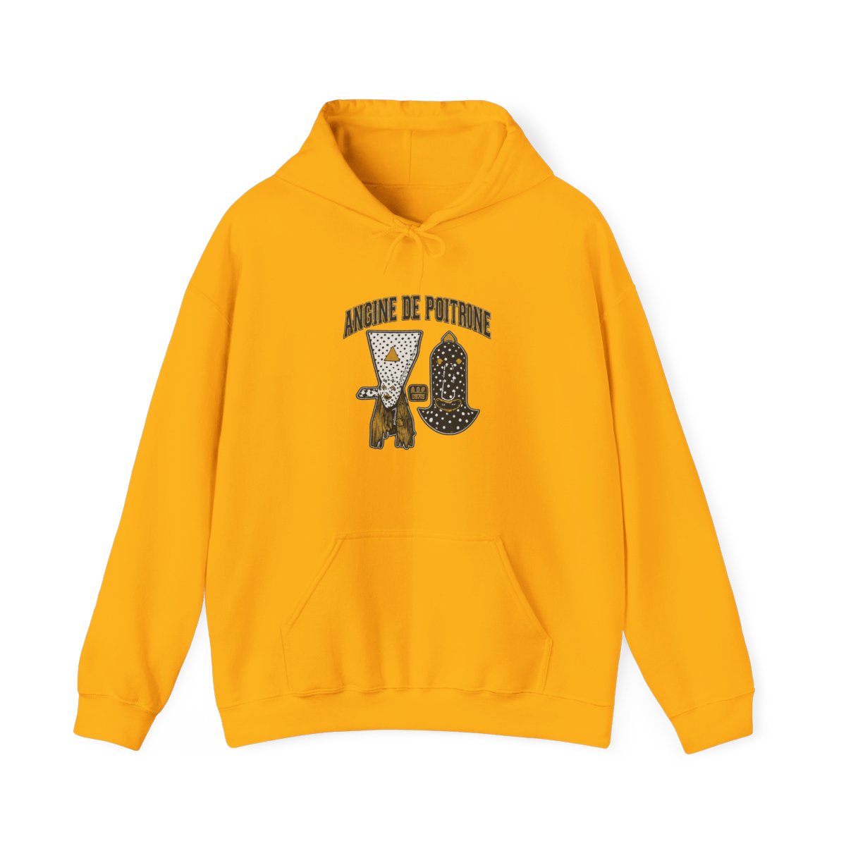Angine De Poitrine Design - Premium Style Hoodie - alternate angle 2, merchandise
