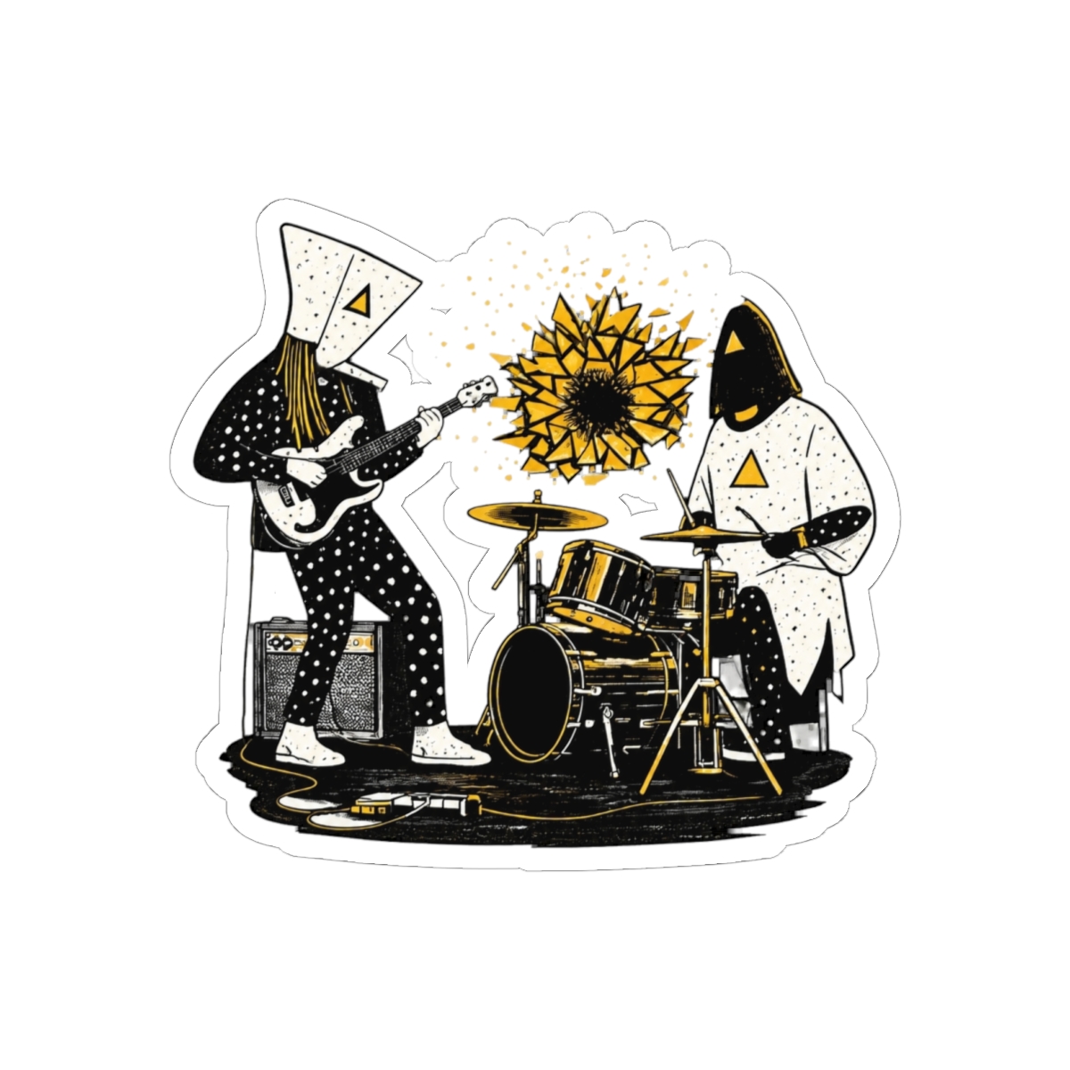 Angine de Poitrine Sticker - alternate angle 2, merchandise