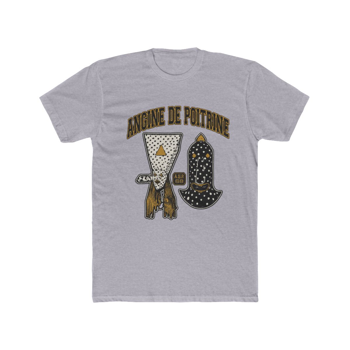 Angine De Poitrine Design - Premium Style Long Sleeve T Shirt