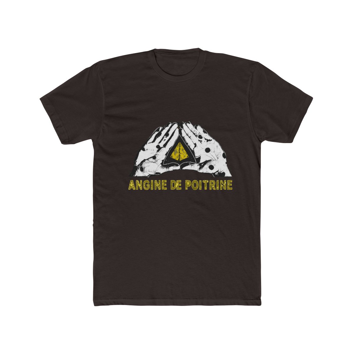 angine de poitrine band 3 Long Sleeve T Shirt - alternate angle 2, merchandise
