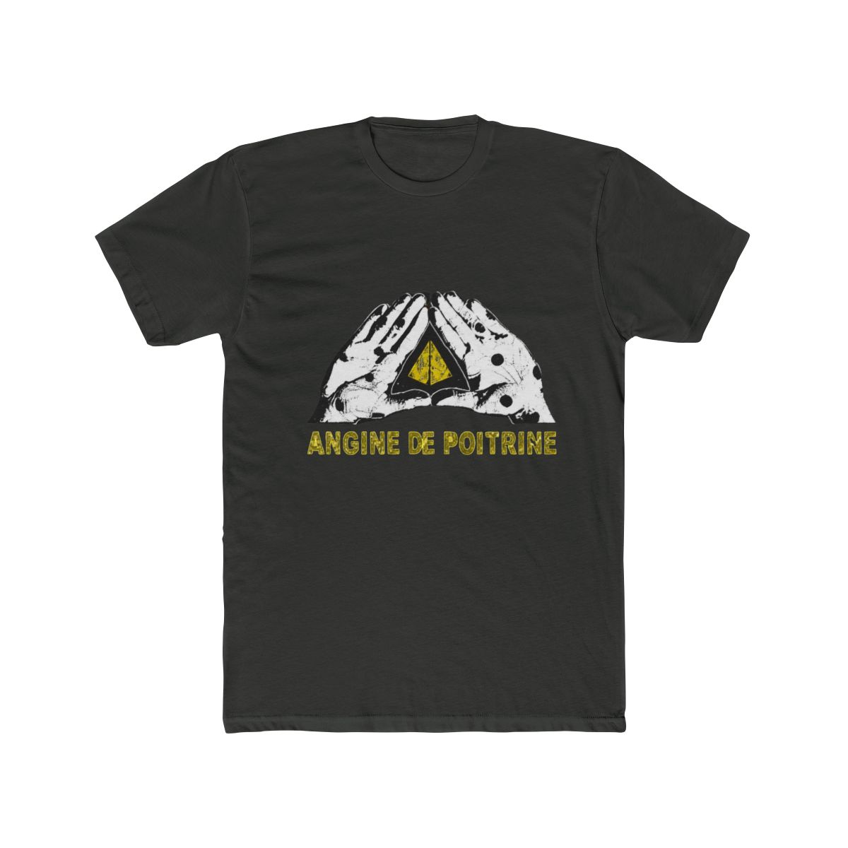 angine de poitrine band 3 Long Sleeve T Shirt - alternate angle 5, merchandise