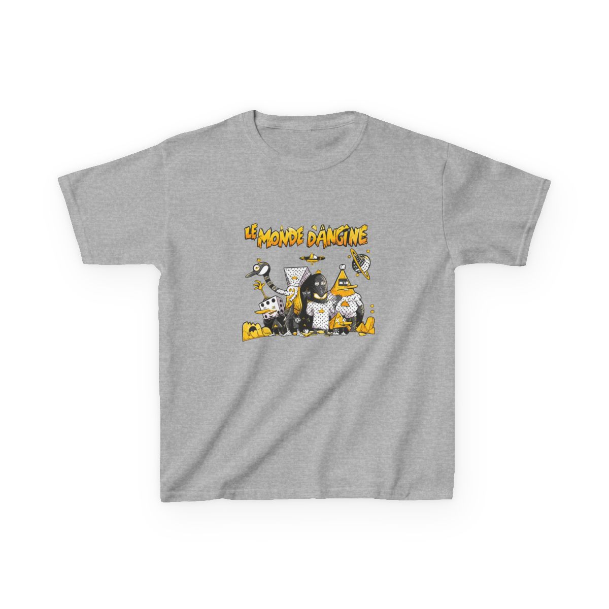 Angine-de-poitrine Kids T-Shirt | Angine de Poitrine - alternate angle 3, merchandise