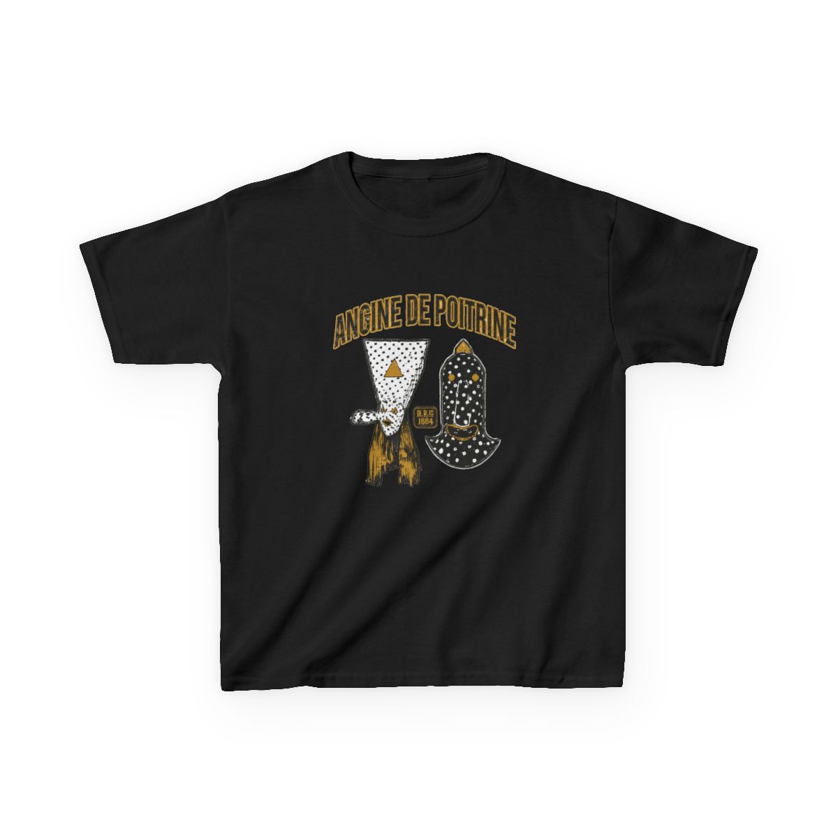 Angine De Poitrine Design - Premium Style Kids T-Shirt - alternate angle 3, merchandise