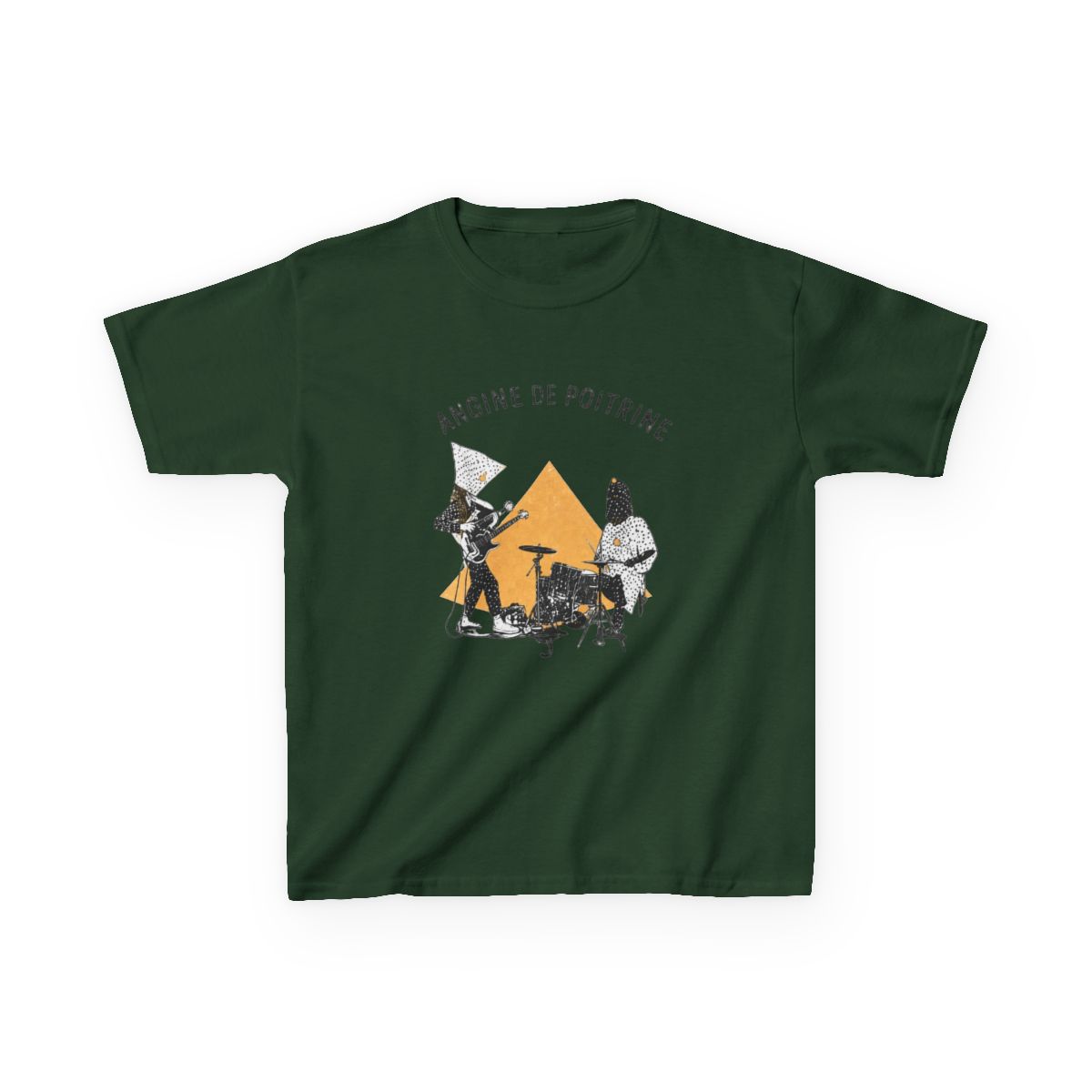 Angine De Poitrine Band Vintage Music Kids T-Shirt - alternate angle 5, merchandise