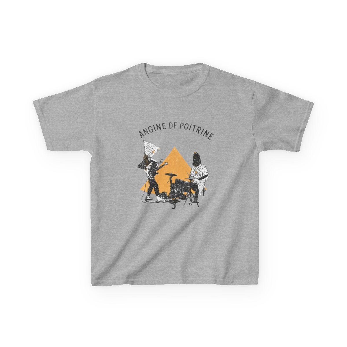 Angine De Poitrine Band Vintage Music Kids T-Shirt - alternate angle 4, merchandise