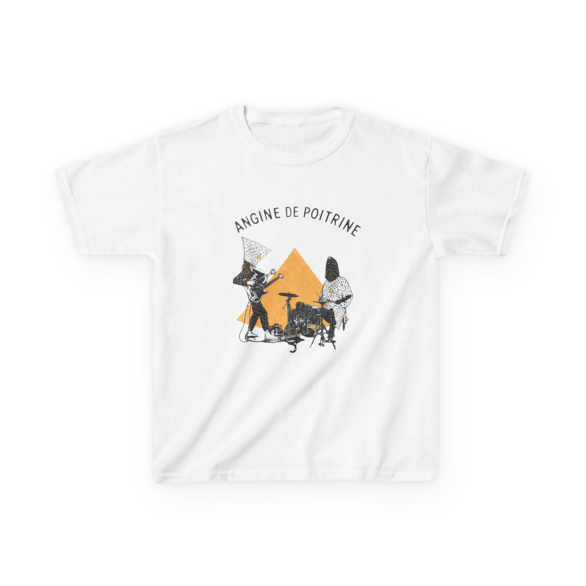 Angine De Poitrine Band Vintage Music Kids T-Shirt