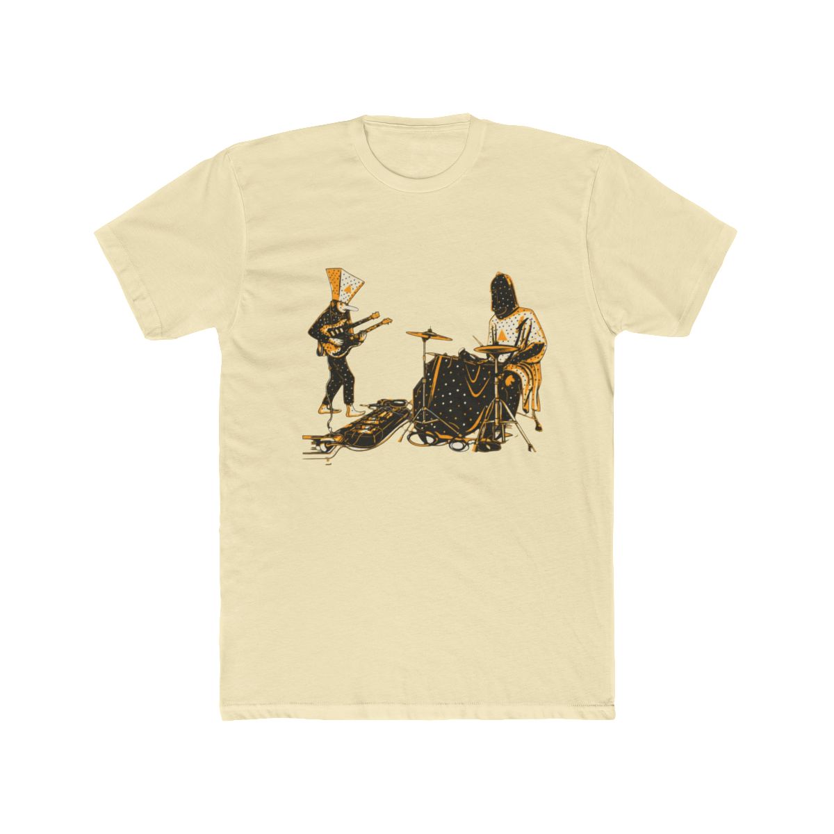 Angine De Poitrine Vintage Band Cartoon Performance T Shirt - alternate angle 2, merchandise