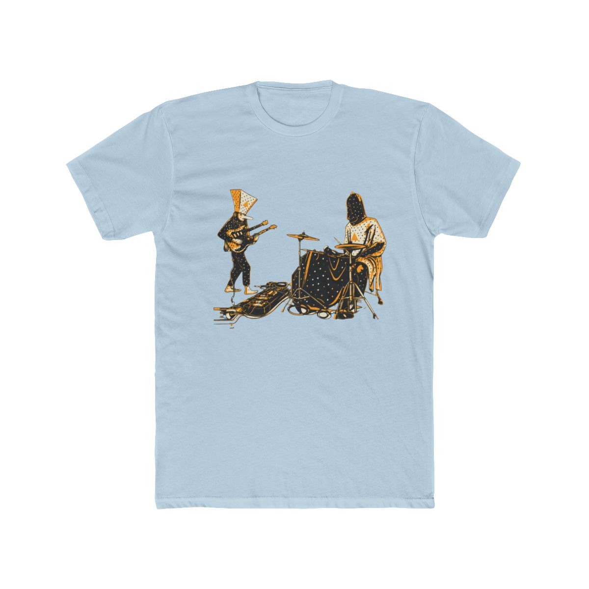 Angine De Poitrine Vintage Band Cartoon Performance T Shirt - alternate angle 3, merchandise