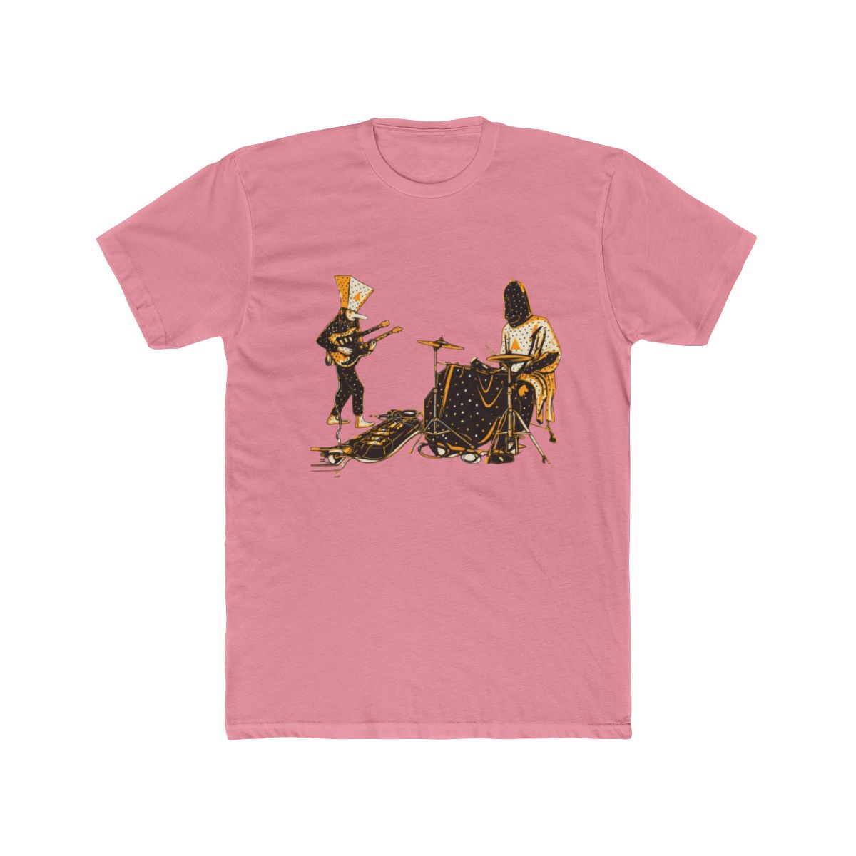 Angine De Poitrine Vintage Band Cartoon Performance T Shirt - alternate angle 4, merchandise