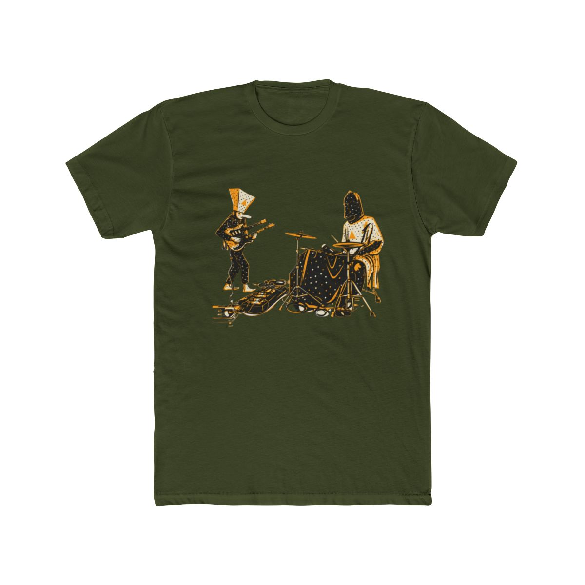 Angine De Poitrine Vintage Band Cartoon Performance T Shirt - alternate angle 5, merchandise