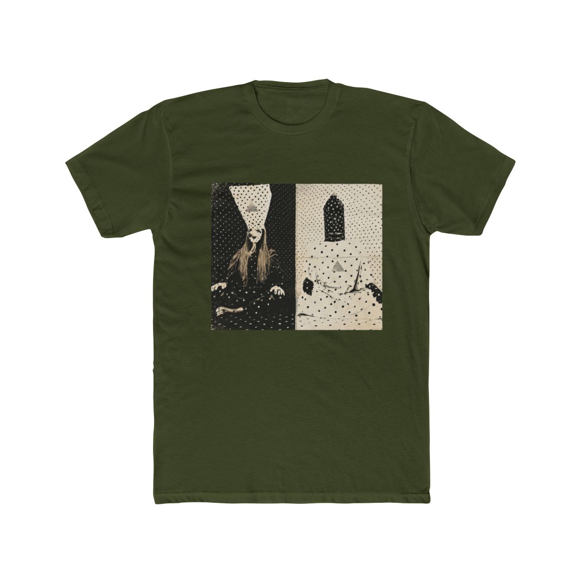 Angine -de- Poitrine Experimental Punk Band French Indie Art T Shirt | Angine de Poitrine - alternate angle 4, merchandise