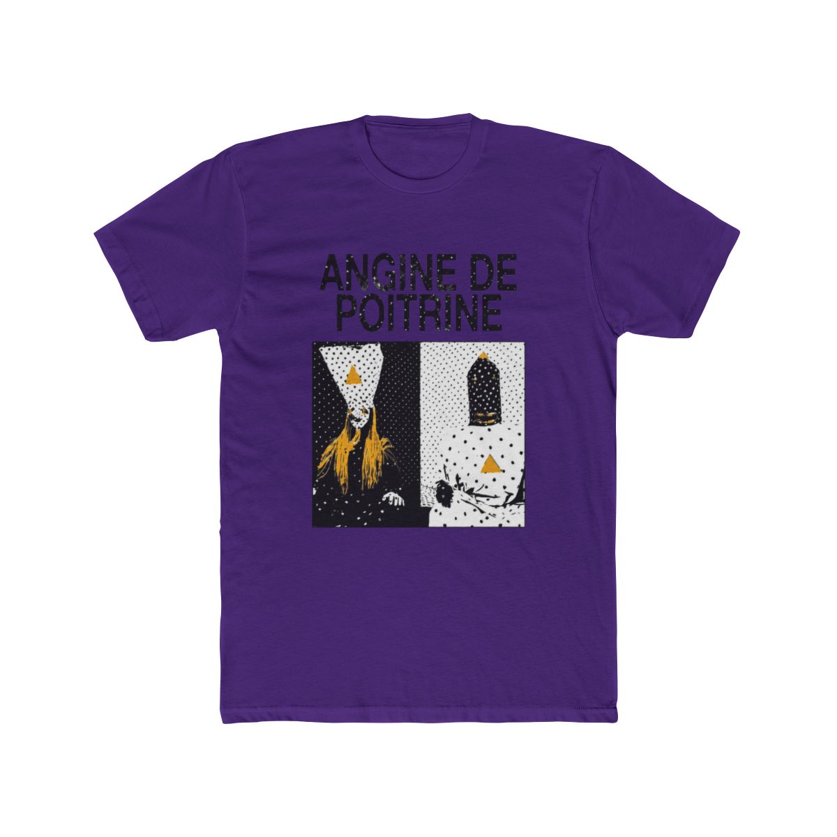 Angine- -De -Poitrine Japanese Avant Garde Punk Vintage Retro T Shirt | Angine de Poitrine - alternate angle 2, merchandise
